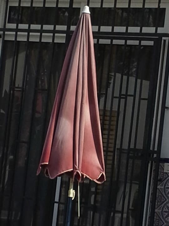 Das ist ein Sonnenschirm San Valentin & Terraflor Park