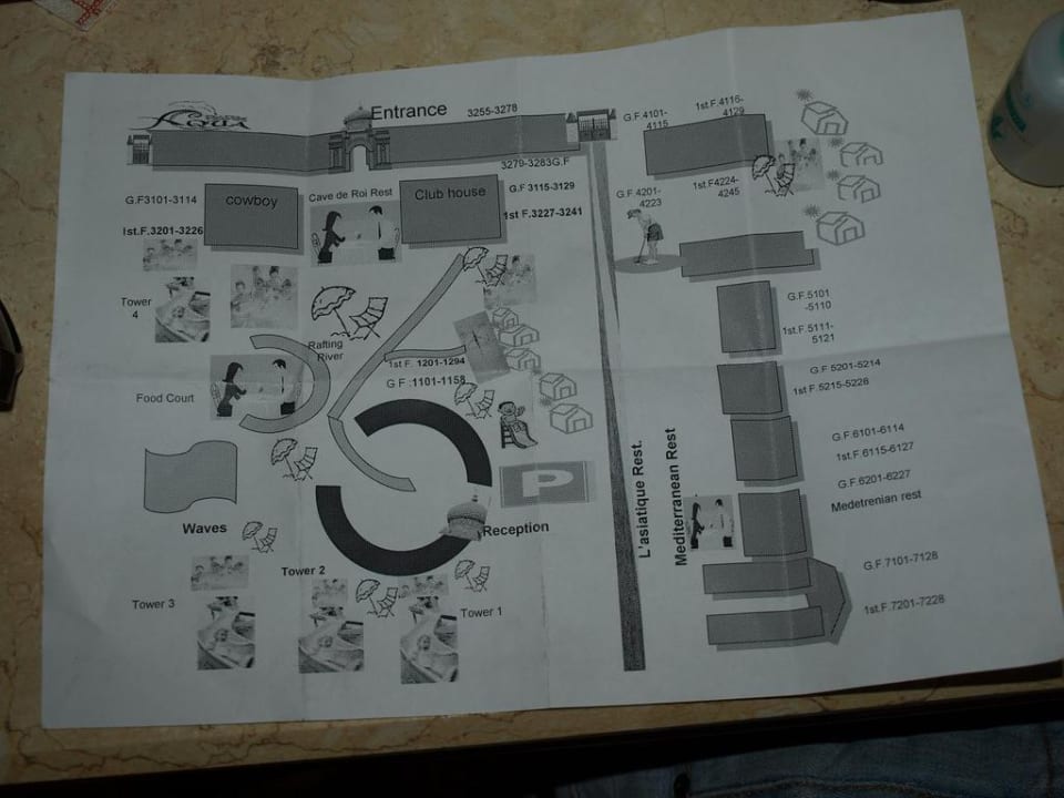 Mapa Pickalbatros Aqua Blu Resort - Sharm El Sheikh
