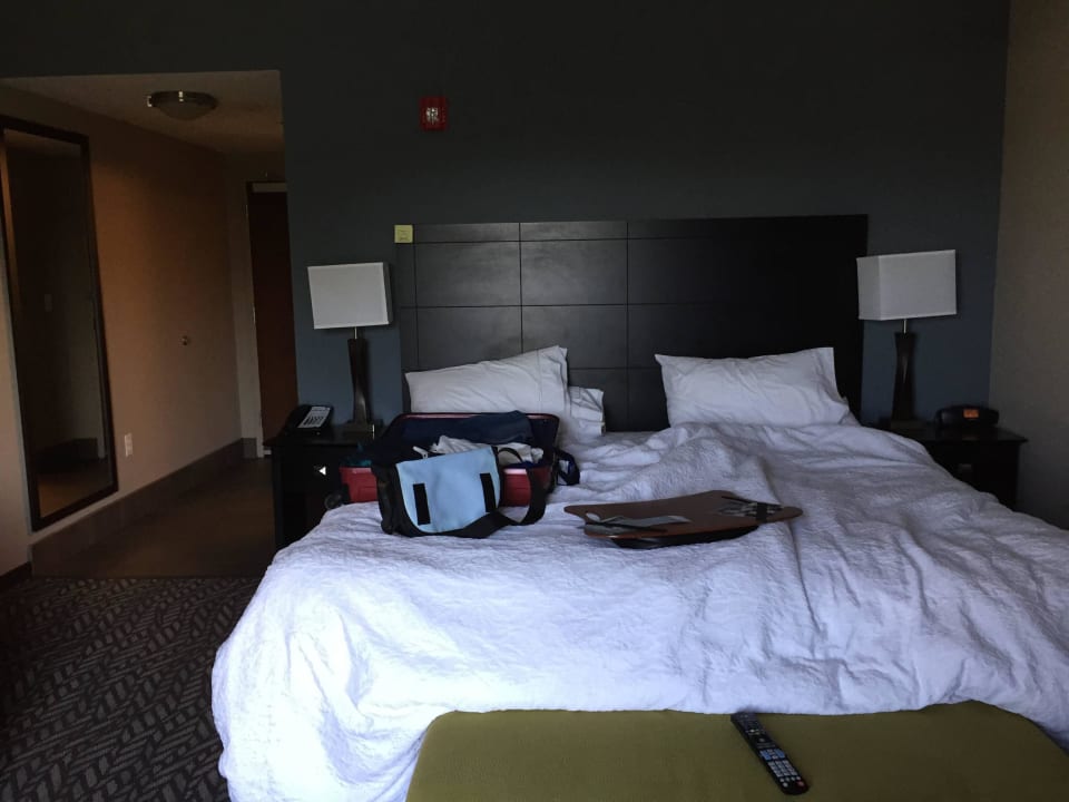 Kingsize Bett Hotel Hampton Inn Crystal River