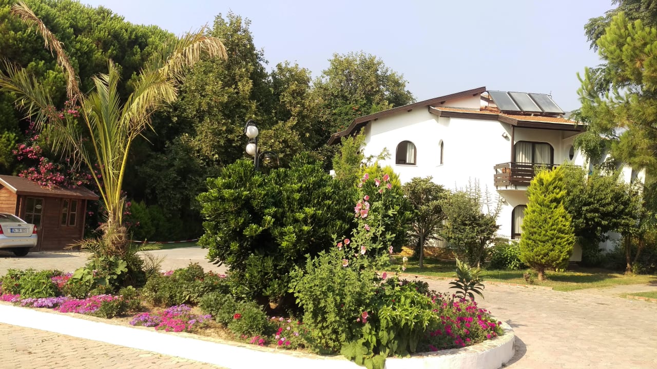 Rezeptionsausblick Dogan Paradise Beach