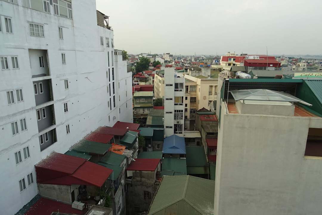 Ausblick 10 Etage Restaurant Vietview Hotel & Spa