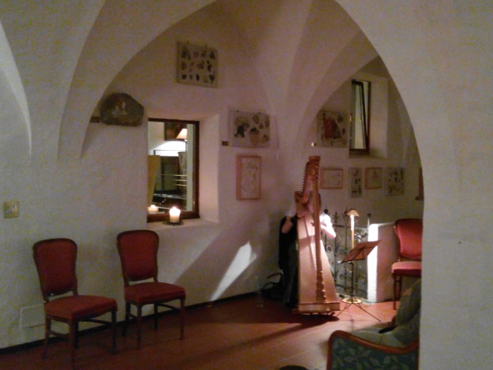 Toller Abend mit Harfen-Sound Hotel Schloss Sonnenburg