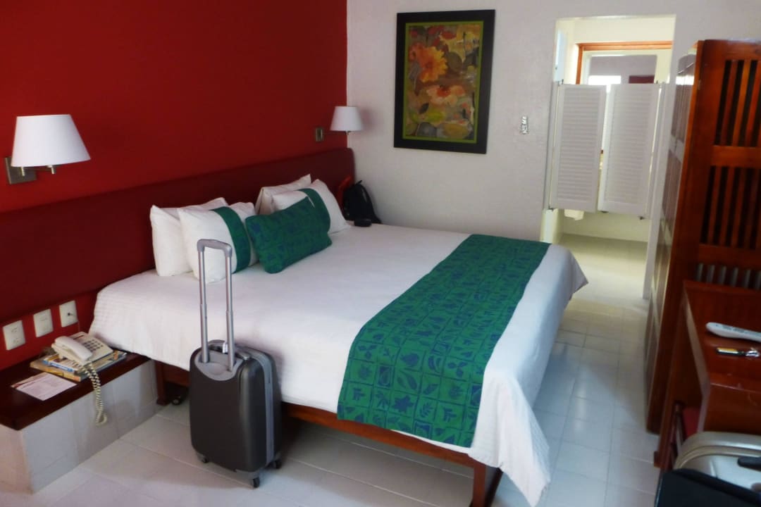 Ankunft im Zimmer Hotel Mision Palenque