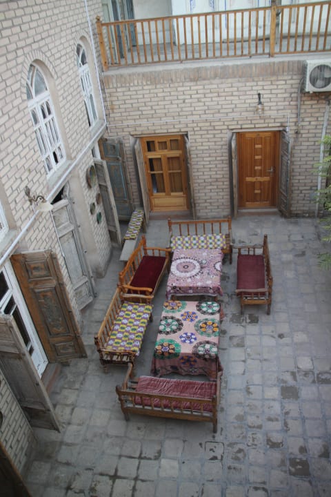 Blick in den Innenhof K.Komil BuKhara Boutique Hotel