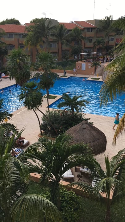 Noch ein Blick vom kleinen Balkon Viva Azteca by Wyndham - All Inclusive Resort
