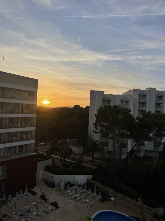 Ausblick Hipotels Bahía Cala Millor