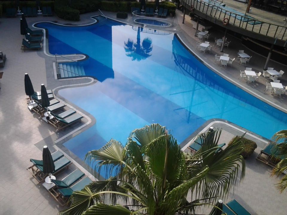 Blick vom Balkon Can Garden Resort