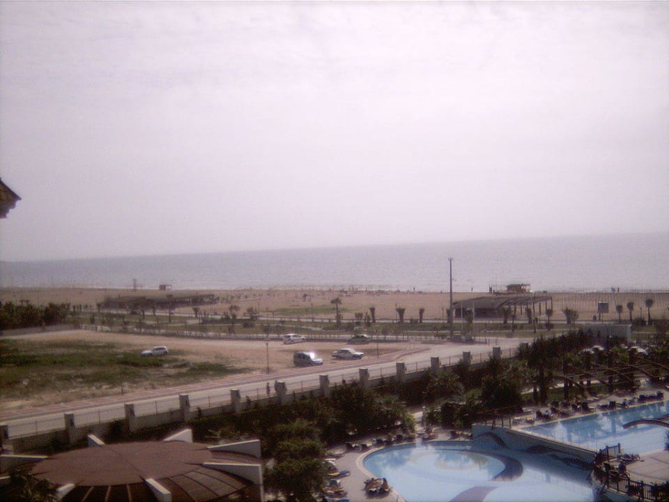 Vom Balkon geradeaus Sunis Evren Beach Resort Hotel & Spa