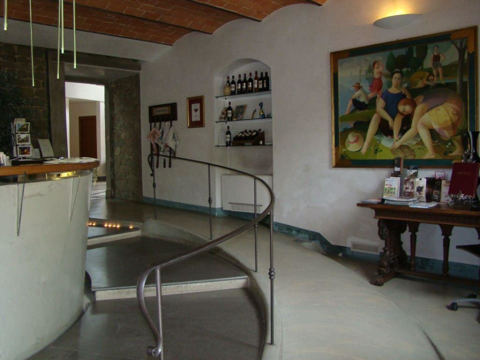 Rezeption Villa Casagrande