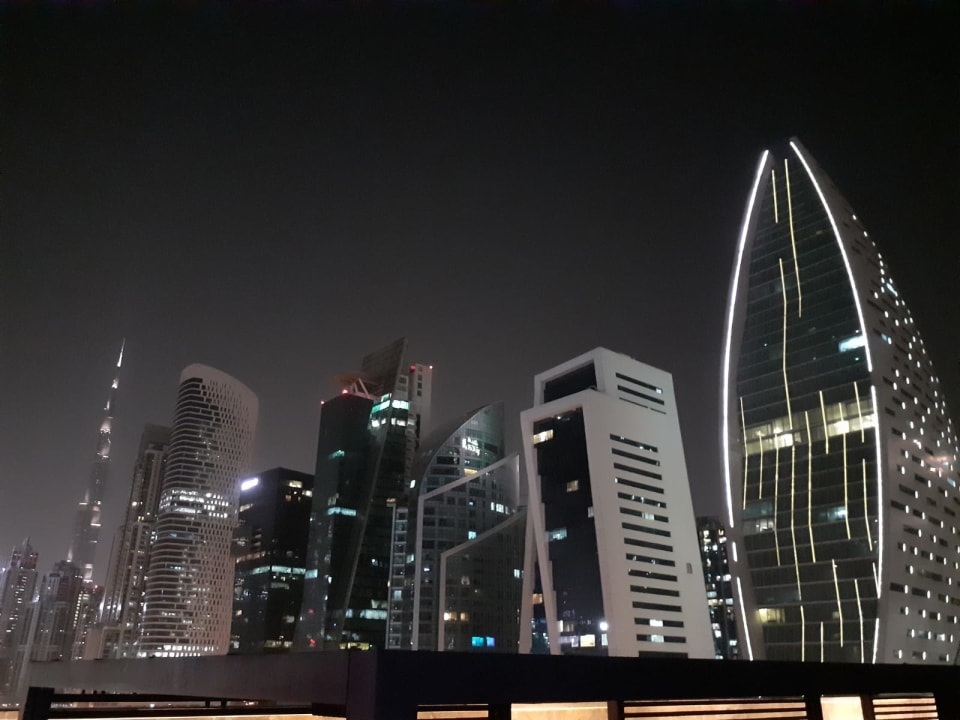 Ausblick JW Marriott Marquis Hotel Dubai