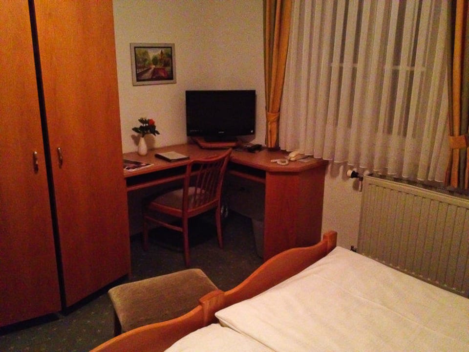Einrichtung des Zimmers Hotel Garni Lehrertal