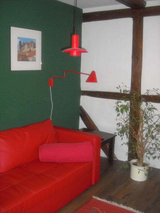 Haus 3, Wohnzimmer Fachwerkhotel Vorhof zur Hölle