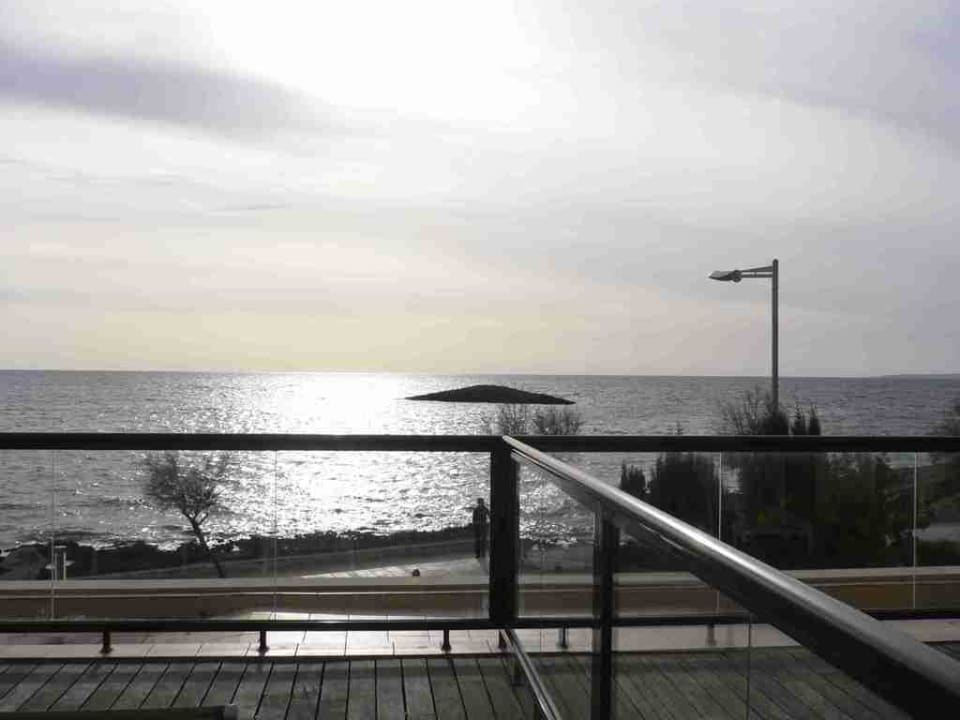 Blick von der Terrasse aufs Meer AluaSoul Palma