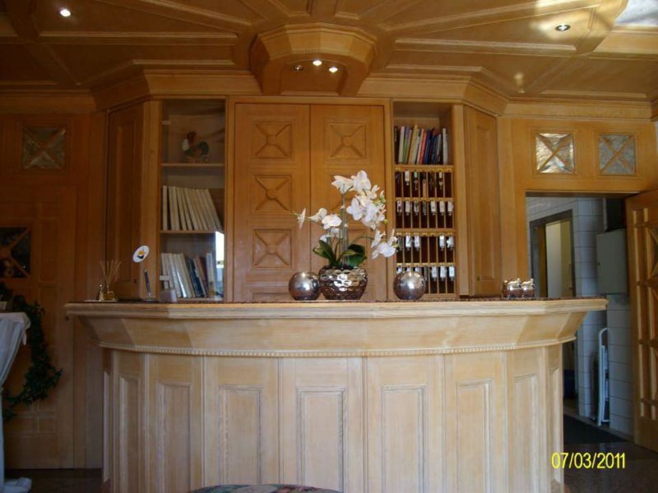 Rezeption Landhotel Kühler Grund