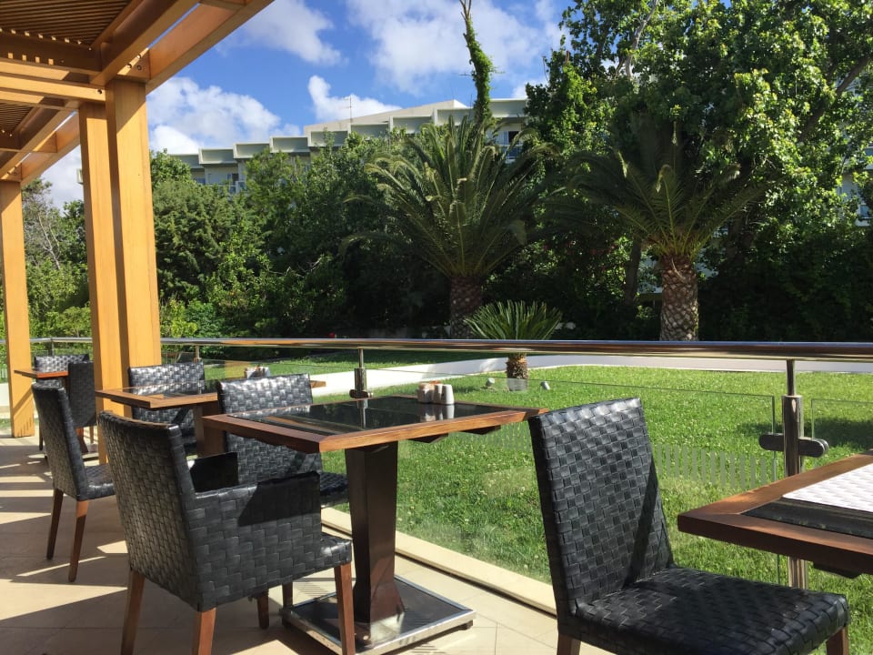 Restaurantterrasse Mitsis Faliraki