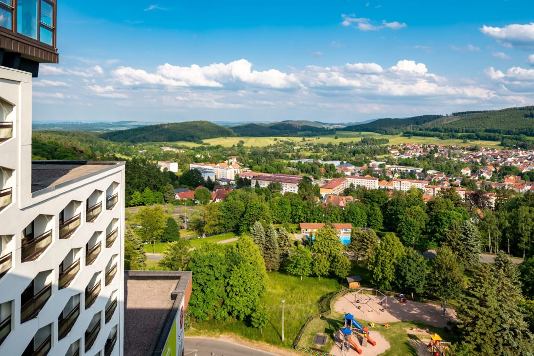 Ausblick AHORN Berghotel Friedrichroda