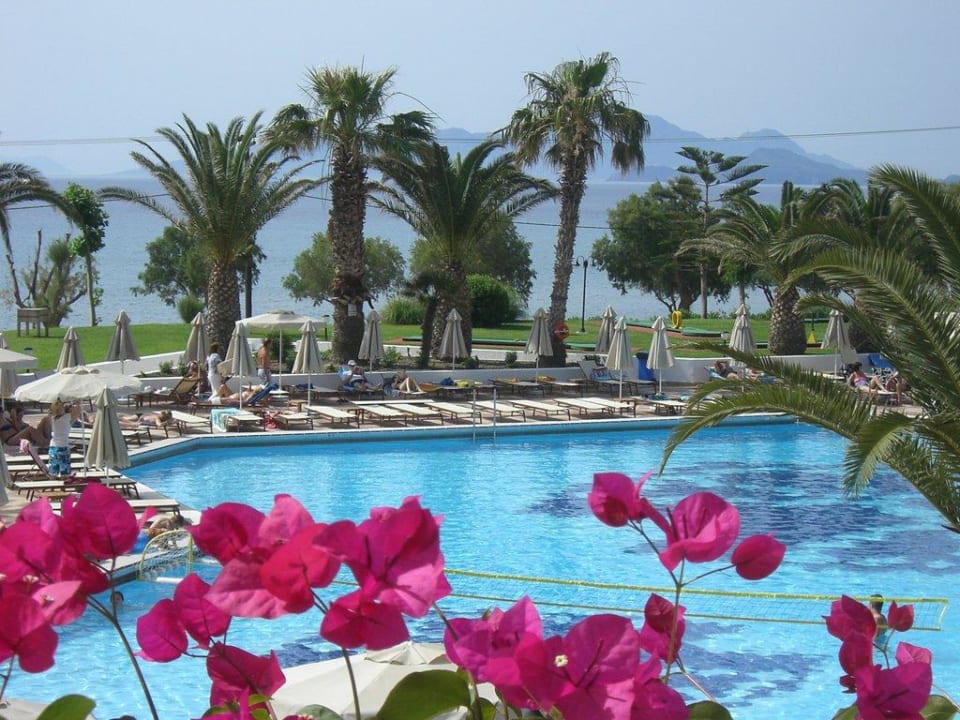 Aussicht beim Frühstücken Lagas Aegean Village