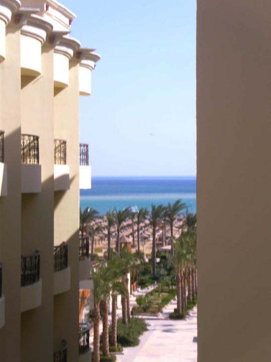 Blick vom Balkon Le Jardin Aqua Park Resort