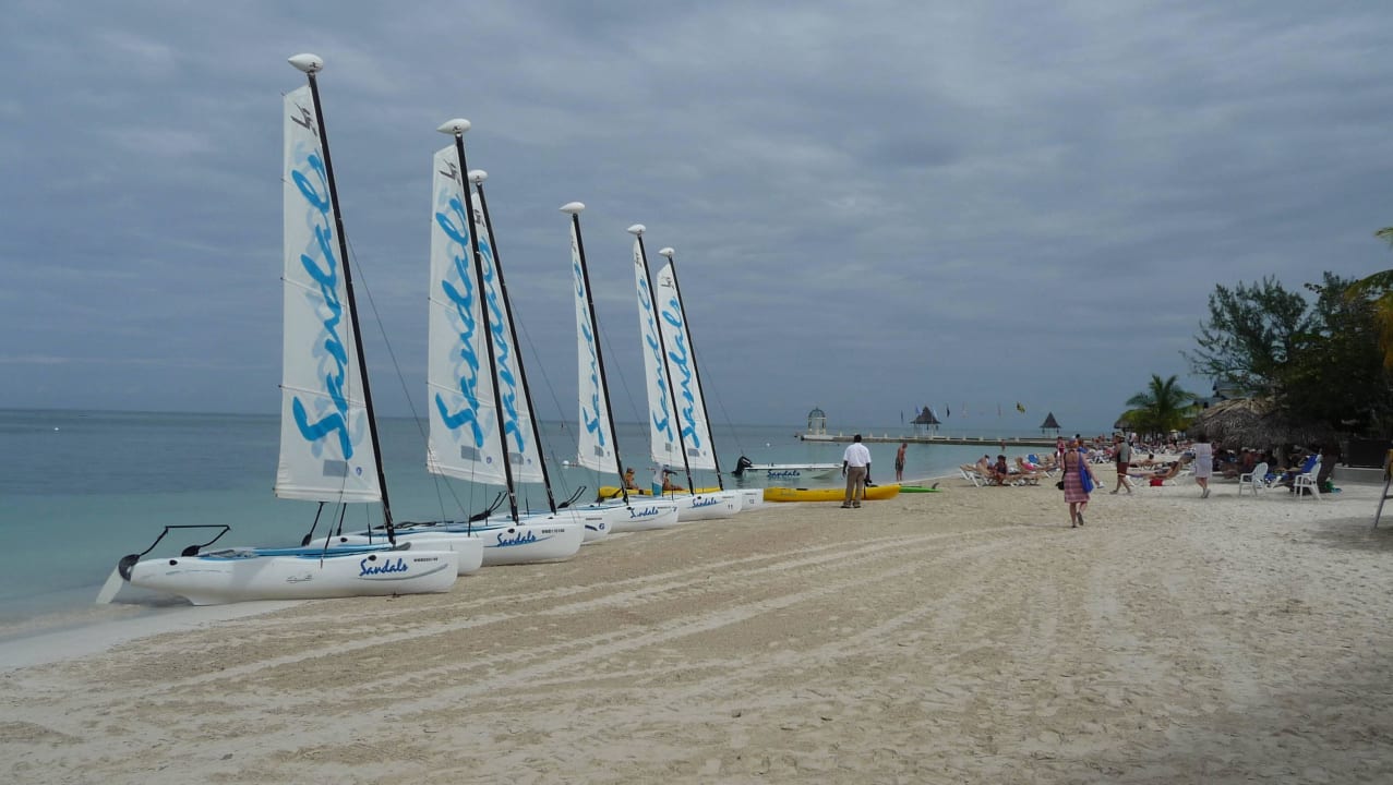 Auf dem Bild recht leer Sandals Montego Bay