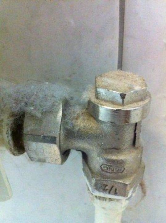 Heizung im Bad Hotel Die kleine Blume