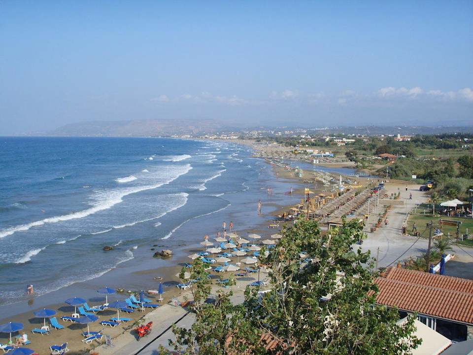 Ausblick von der Panoramabar Hotel Corissia Princess
