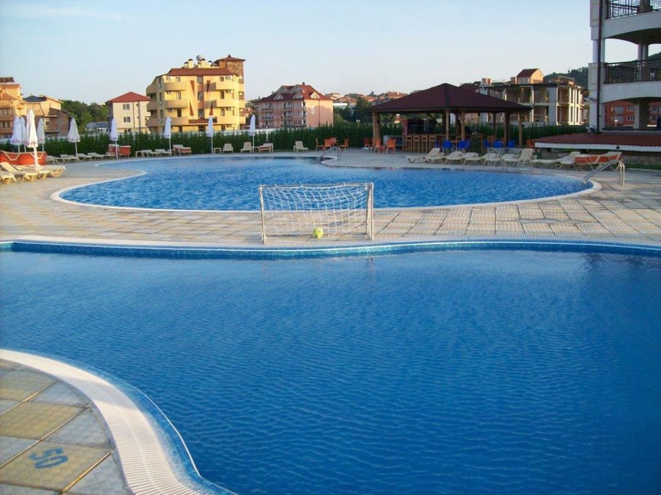 Pool in der Abendsonne Hotel Cazablanka / Casablanca