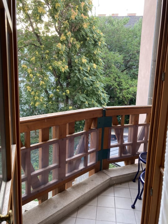 Ausblick Corvin Hotel - Sissi Wing