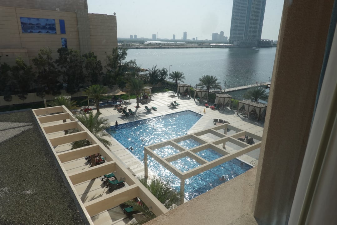 Ausblick Hilton Garden Inn Ras Al Khaimah