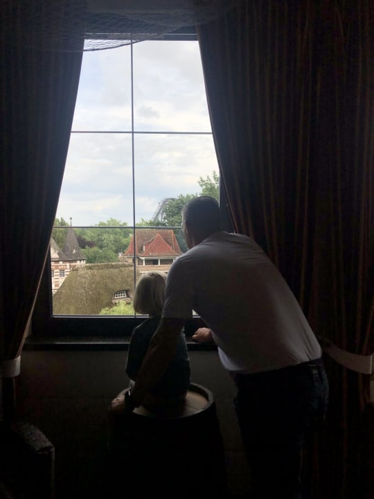 Ausblick Heide Park Abenteuerhotel