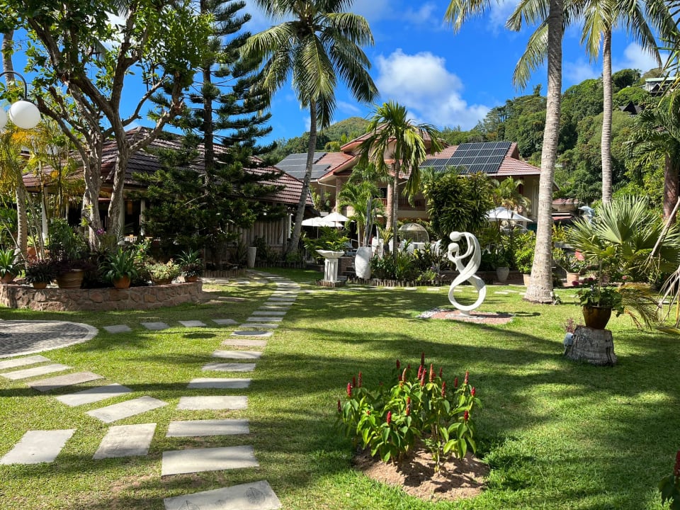 Gartenanlage Hotel Le Duc de Praslin