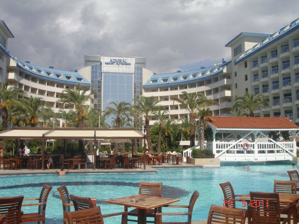 Blick von der Poolbar  Crystal Admiral