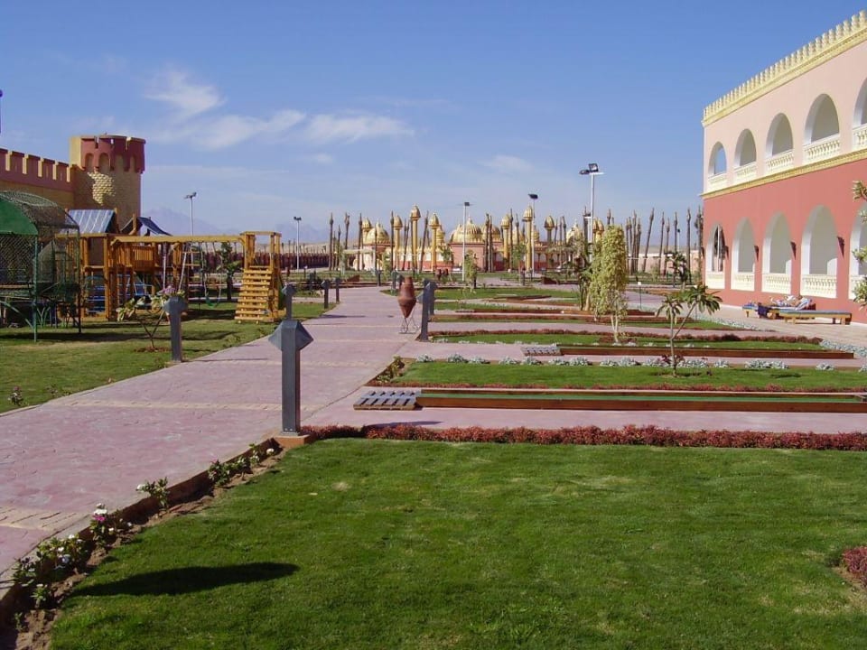 Aussenanlage Pickalbatros Alf Leila Wa Leila Resort - Neverland Hurghada