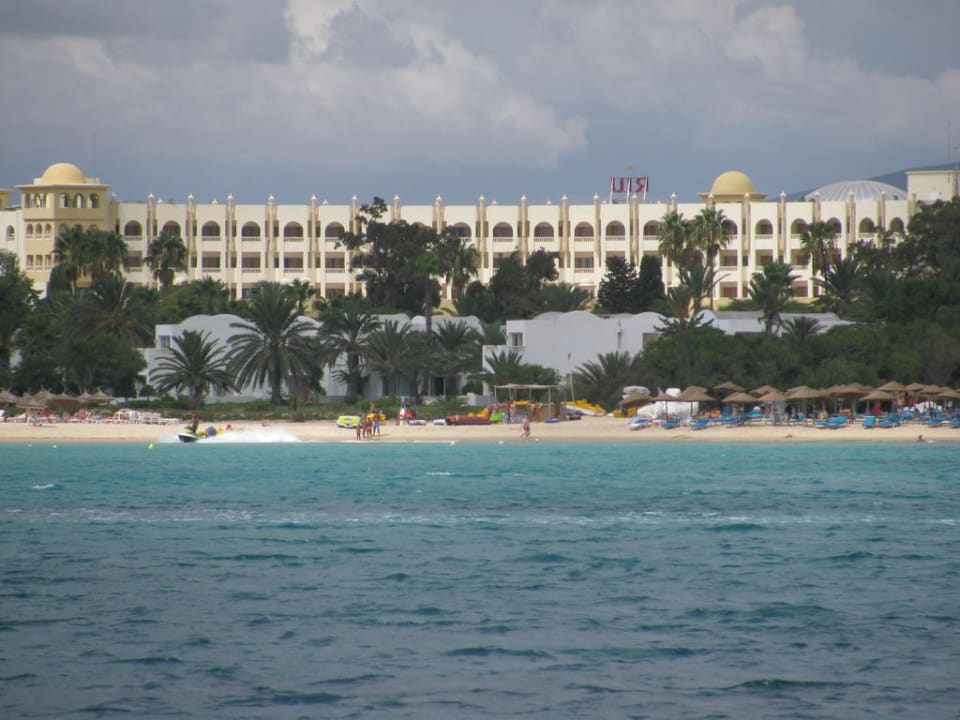Sicht vom Meer Steigenberger Marhaba Thalasso Hammamet