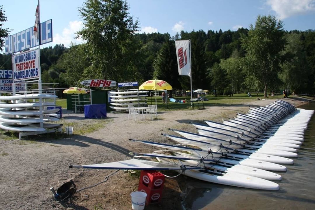 Strandbad mit Surfschule Waldschlössl Silent Appartements