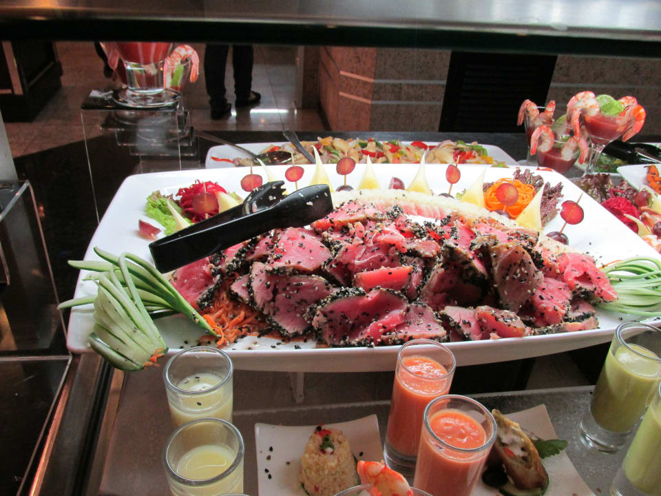 Marinierter Thunfisch Hotel Riu Palace Bavaro