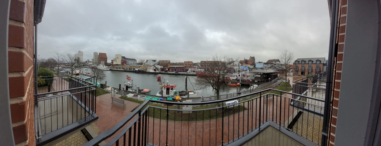 Ausblick Hafenhotel Meereszeiten