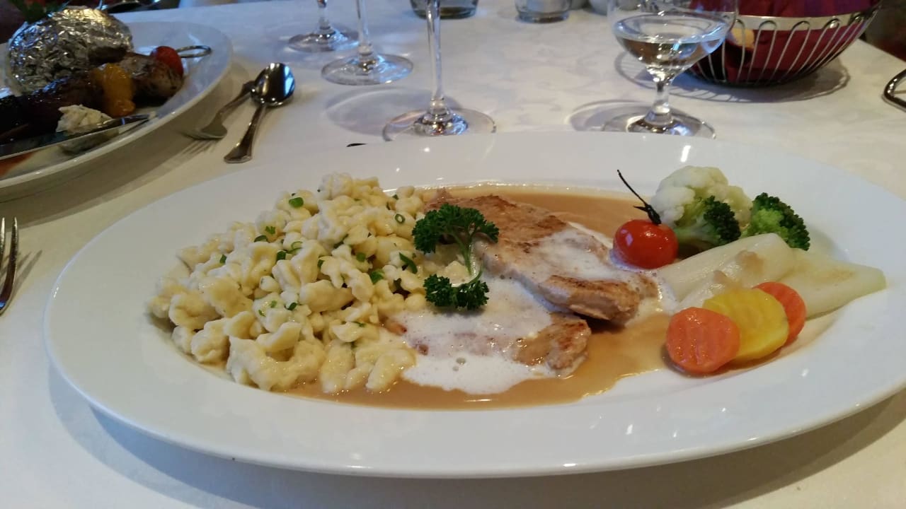 Beispiel einer Hauptspeise Platzlhof - Mein Hotel im Zillertal