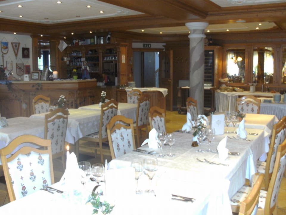 Der Speisesaal Turmhotel Gschwendt