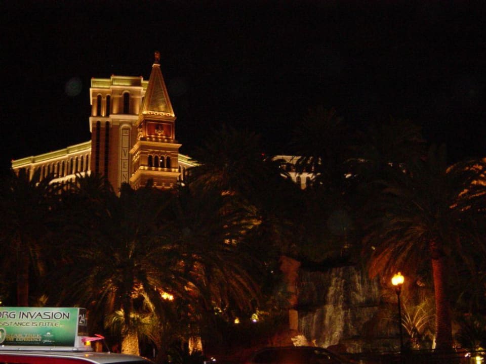Blick vom Mirage aus The Venetian Resort & Casino