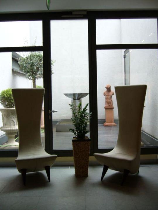 Der Eingangsbereich Hotel Santo