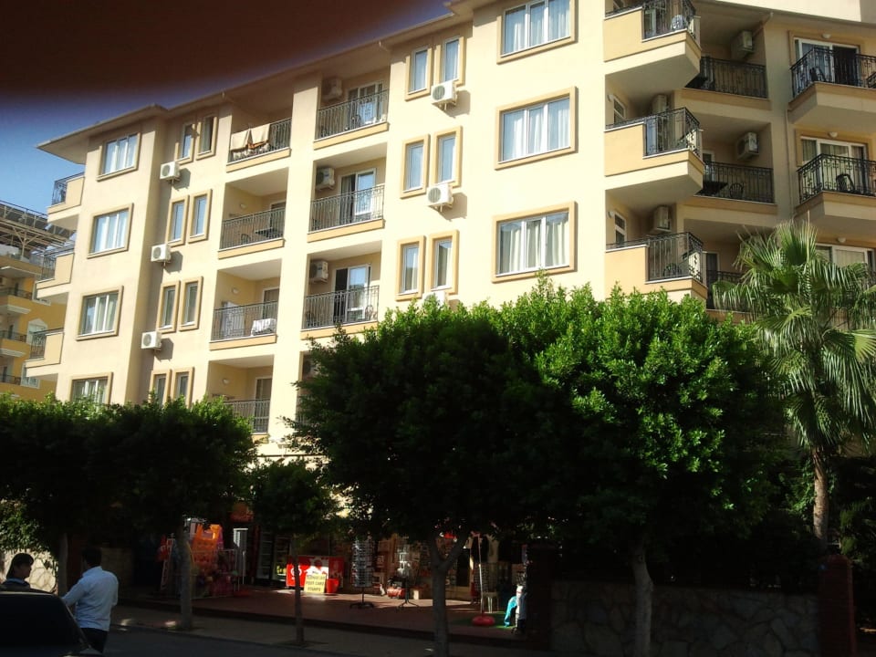 Seitenansicht Hotel Kleopatra Royal Palm