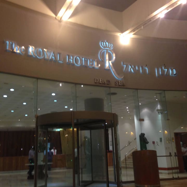 Haupt Eingang Royal Hotel Dead Sea