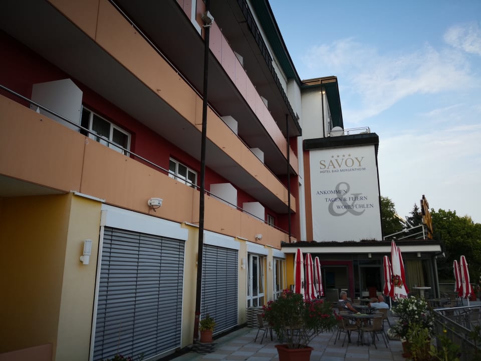 Außenansicht SAVOY Hotel Bad Mergentheim