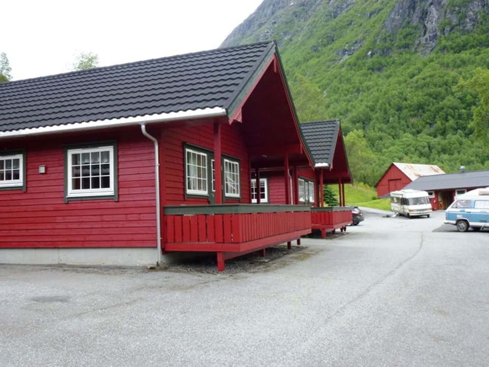 Außenansicht Røldal Hyttegrend Camping & Ferienhäuser