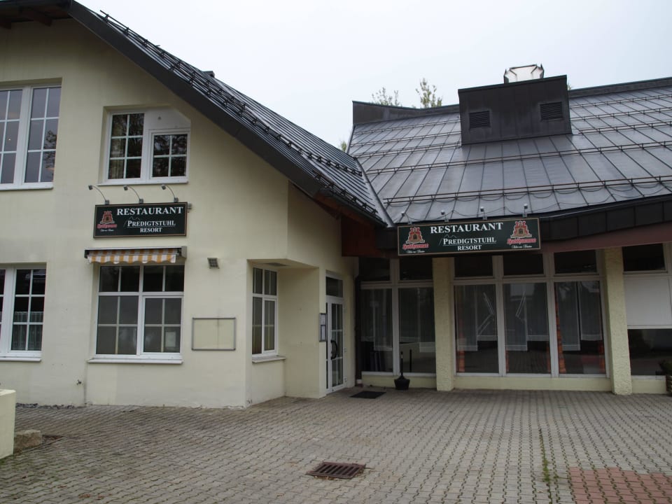 Restauranteingang Predigtstuhl Resort