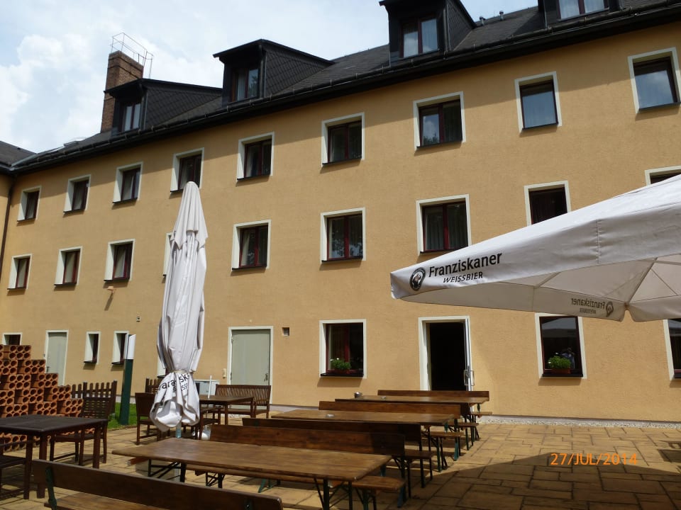 Die Terrasse Erzgebirgshotel Freiberger Höhe