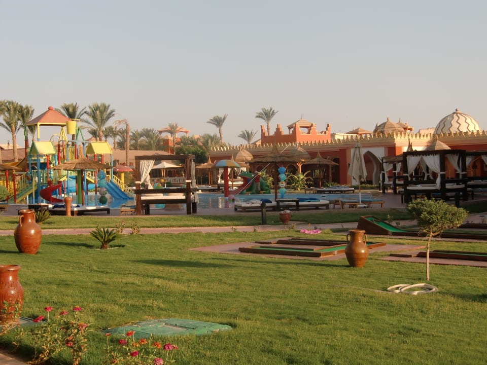 Blick auf den Kinderpool Pickalbatros Alf Leila Wa Leila Resort - Neverland Hurghada