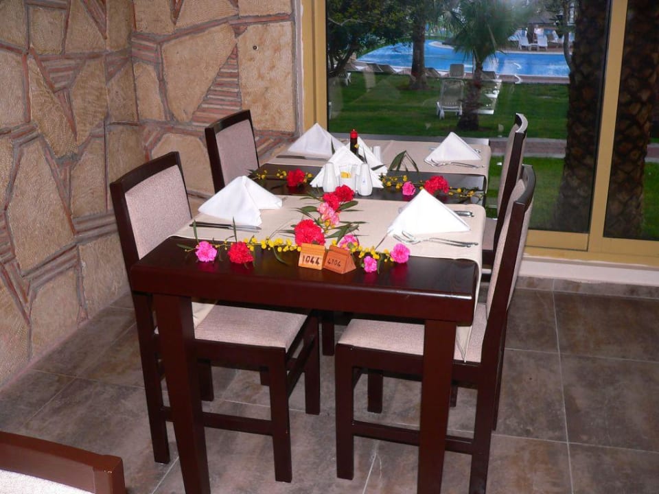 Restaurant - unser Tisch zum Abschied Hotel Defne Star