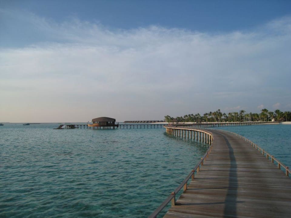 Blick von der Tauchschule Sun Siyam Iru Fushi