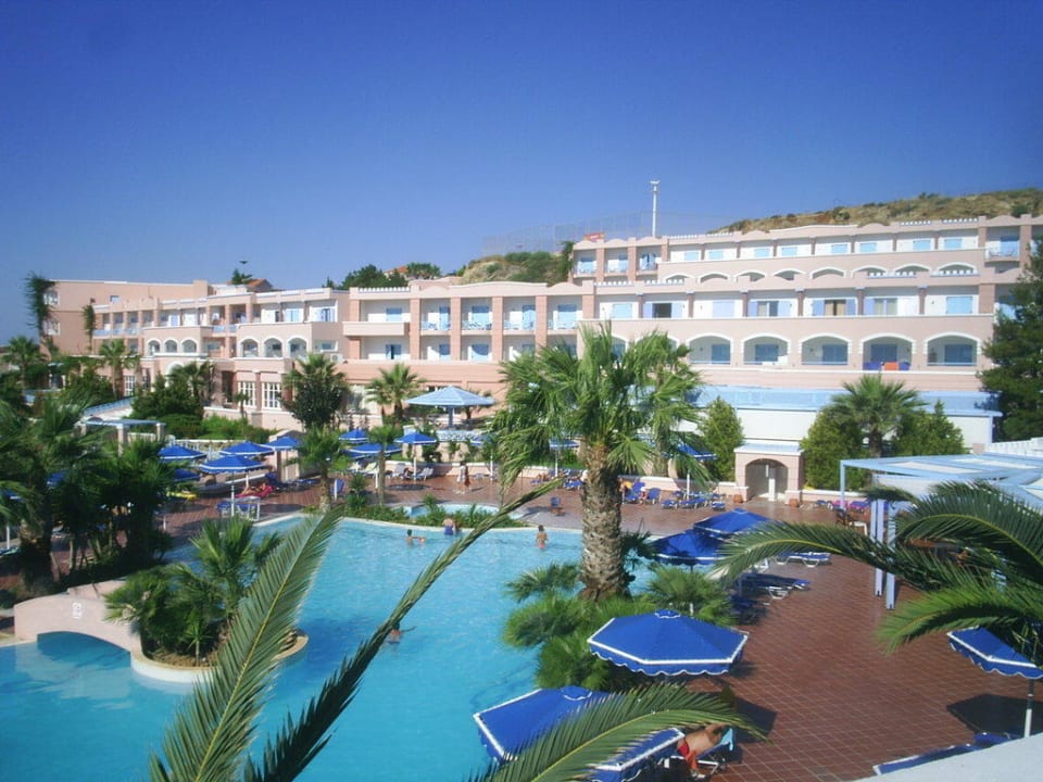 Unsere Zimmeraussicht Mitsis Rodos Village